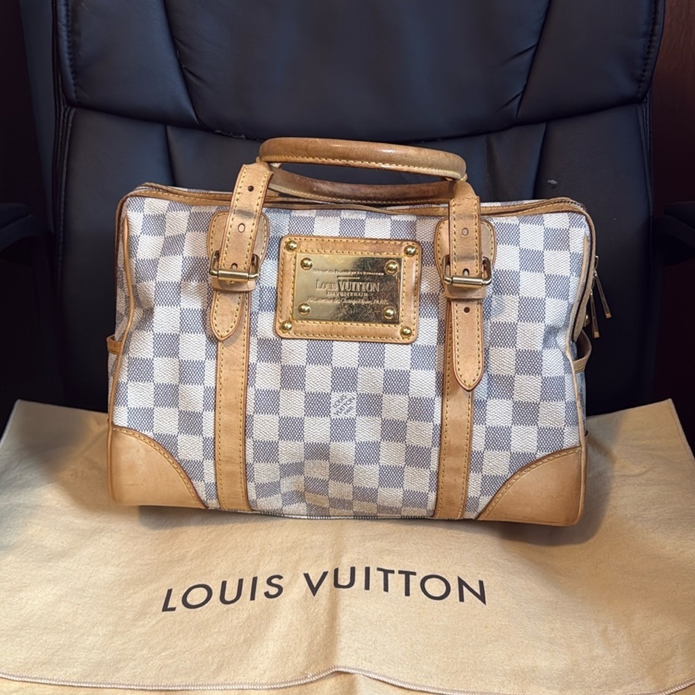 LOUIS VUITTON Damier Azur Berkeley